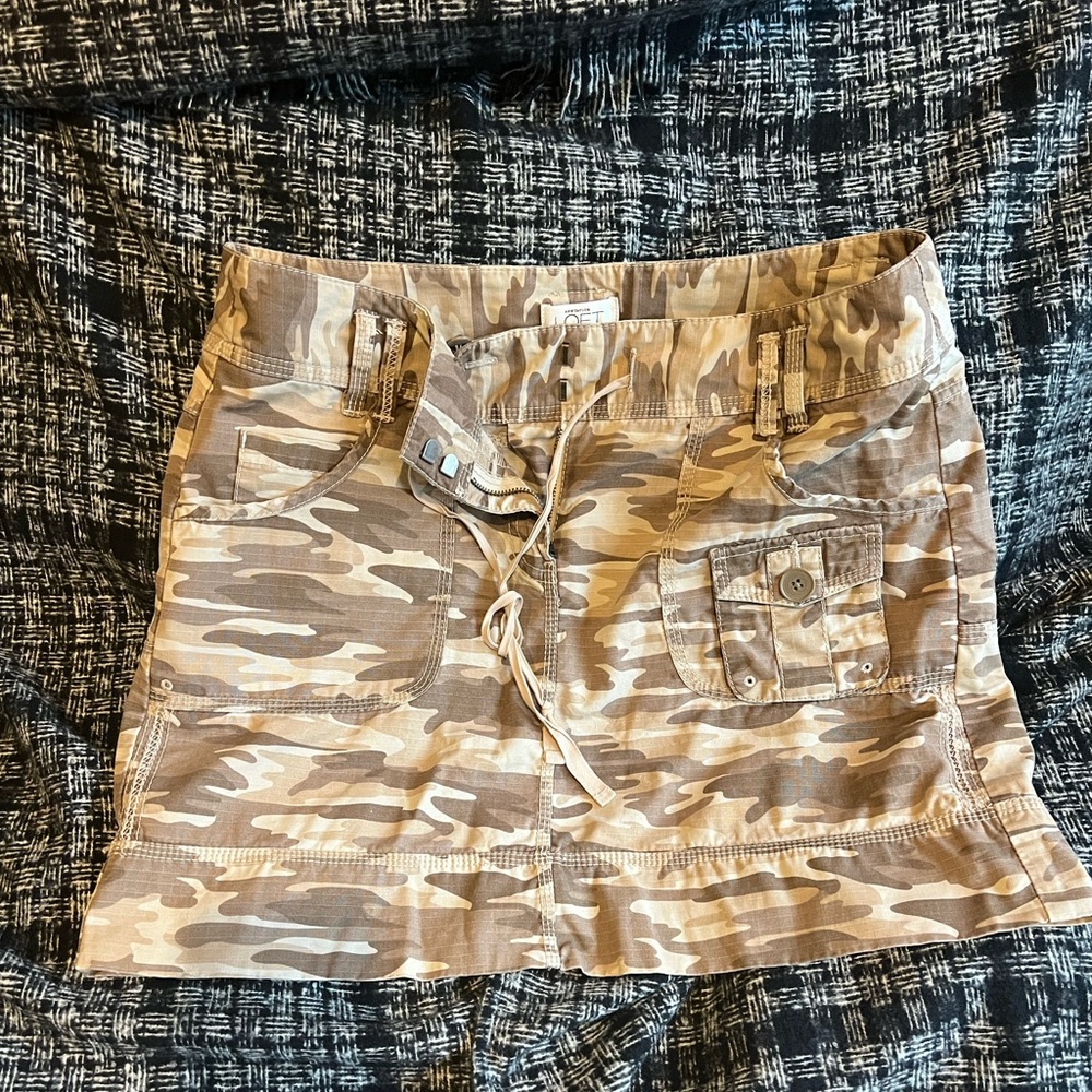 Camouflage mini kirt